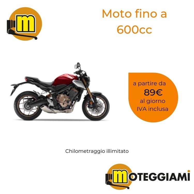 MOTO FINO A 600 CC